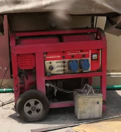 Generator 7 KVA with gas kit