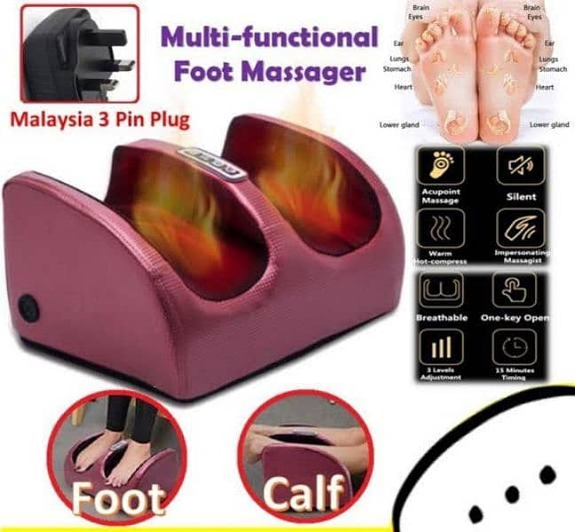 Electric Foot Massager Machine | Massager | Delivery Available 3