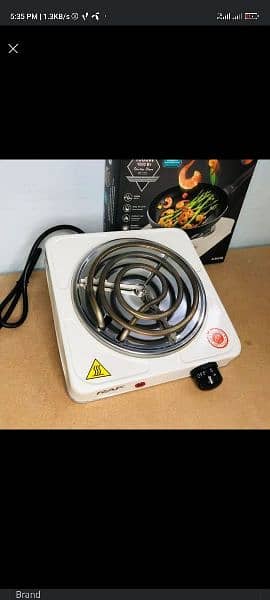 Electric Stove Quick heating system Heating in 2 minutes 1