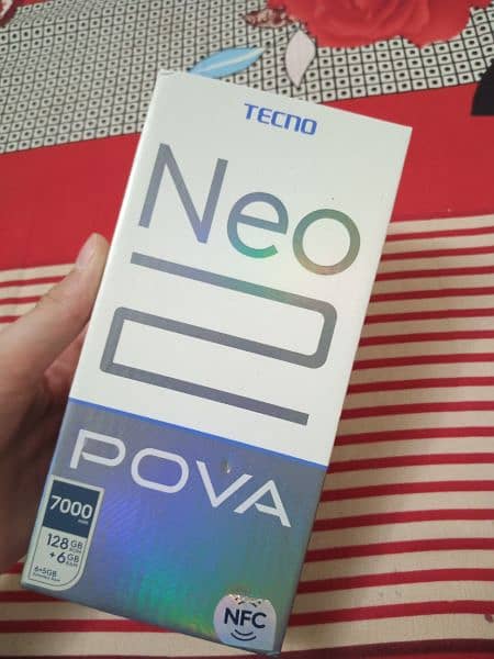 Tecno Pova neo2.         storage: 6/128 4