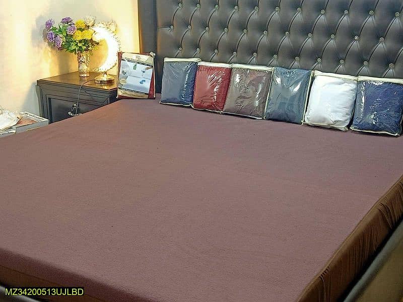 Double Bed Cotton Waterproof Mattress Cover 6