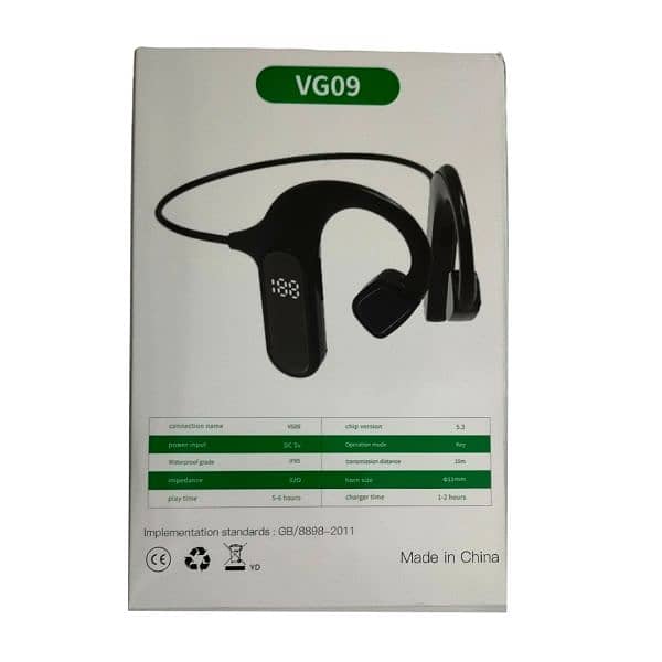 VG 07 & VG 09 Wireless Bluetooth Bone Conduction Earphones headphones 3