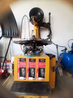 tayer changer made in itly And air campraser 300 pund for sel sa