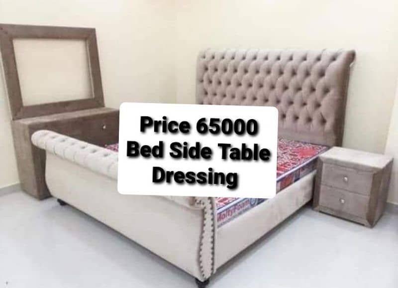 bed set, double bed, king size bed, bedroom furniture, bedroom set 17