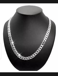 Fancy silver stainless steel chain for men/Boys