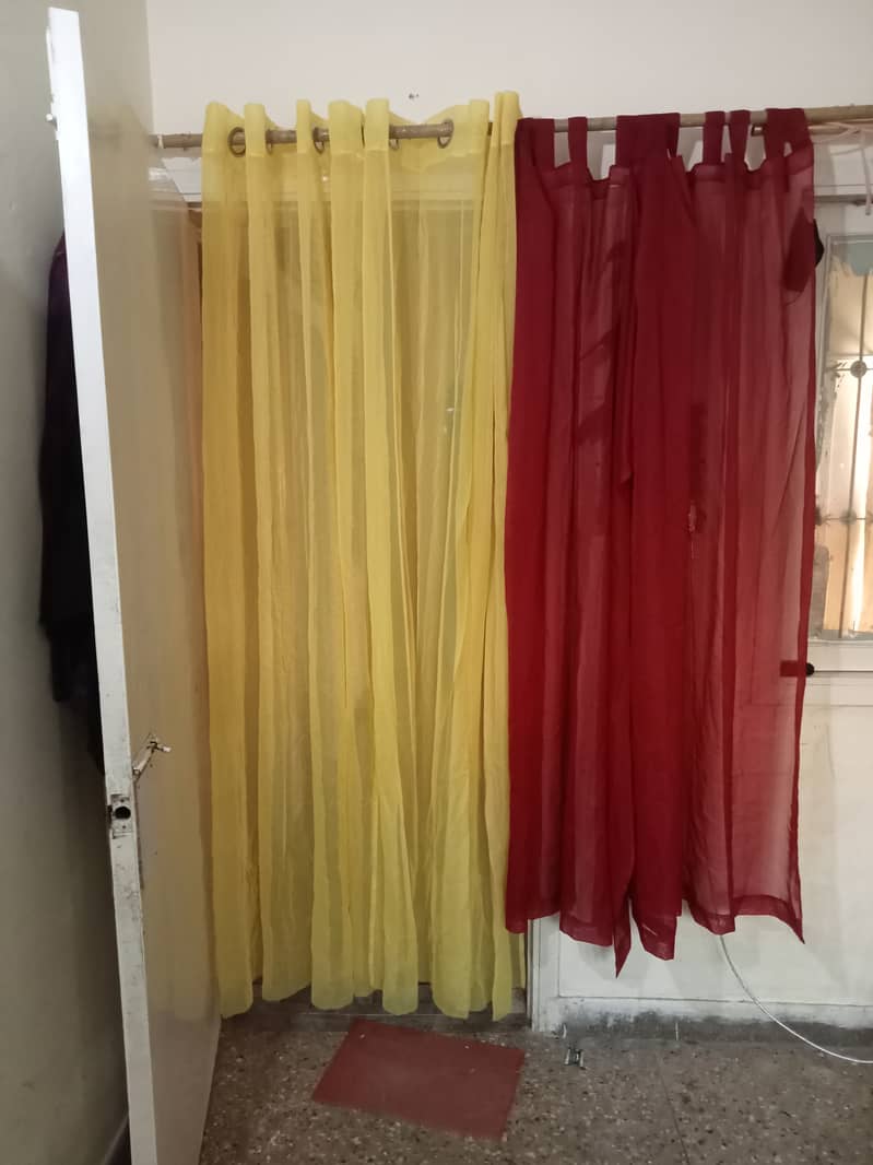 red n yellow curtains hai 4 pcs 1