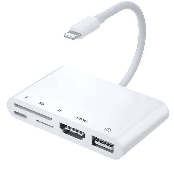 LIGHNING TO HDMI ADAPTER 5 IN 1 0