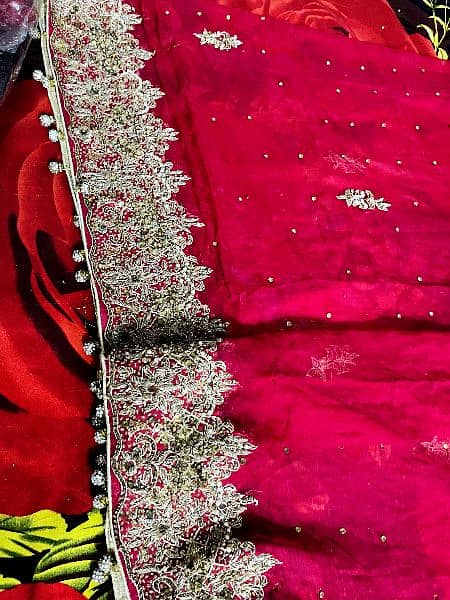Bridal Sharara and it's matching jewelry At lowest price. 10