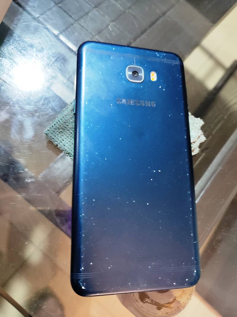 Samsung Galaxy C7 pro  4/64  Dark Blue PTA Approved with box 6