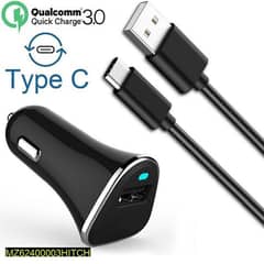 Car Type C Fast Charger,25W 3.0 0
