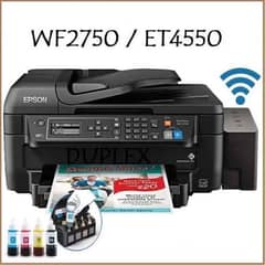Epson 2750  wifi all in one printer copier sccanner printer
