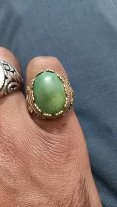 Hussaini Firoza in Tyrkish 925 Silver and other Metal Ring 0