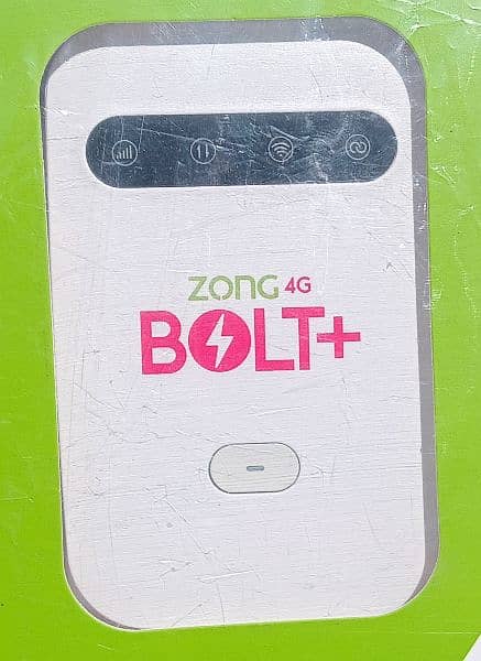 Zong Wifi Device 4g Bolt 10 by 10 Good Signal Strength 1