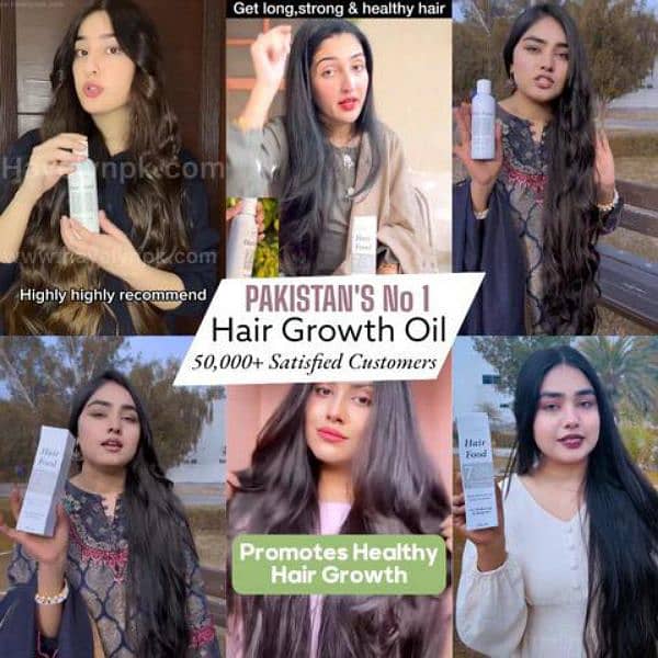 Hair food oil [Free Delivery] 4