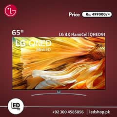 QNED91 LG 65" QNED mini led 4K TV