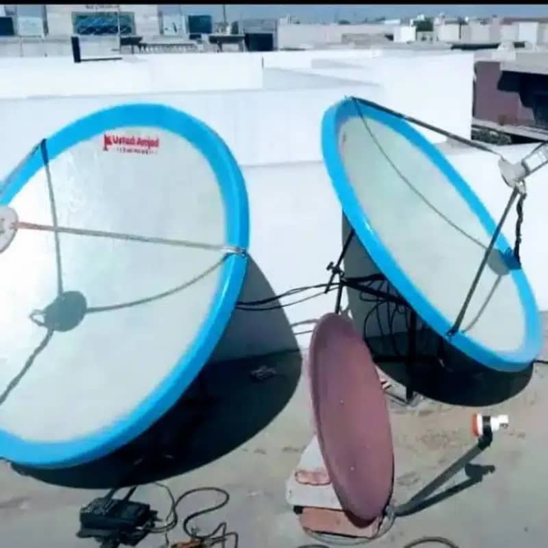 Dish antenna new connection in Karachi 317O4O5737 0