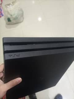 PS4 pro 7200 series lastest model of pro 1 tb with 2 original games