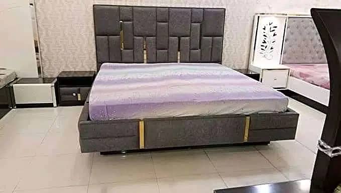 bed / bed set / double bed / king size bed / poshish bed / furniture 8