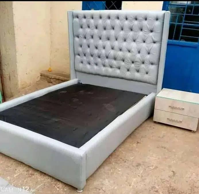 bed / bed set / double bed / king size bed / poshish bed / furniture 12