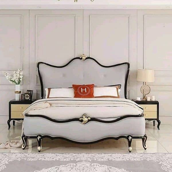 bed set, double bed, king size bed set, bedroom furniture, bridal set 11