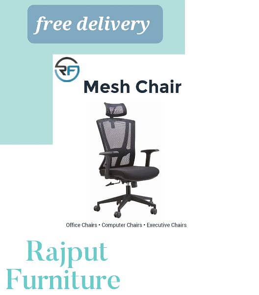 Ergonomic Office Chair | Executive Chair | Office Chair | Mesh Chair 6
