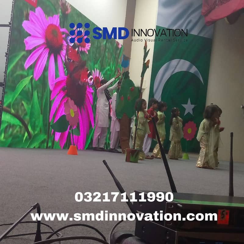 Rent Projectors SMD Screens and Sound Systems on rent in karachi 5