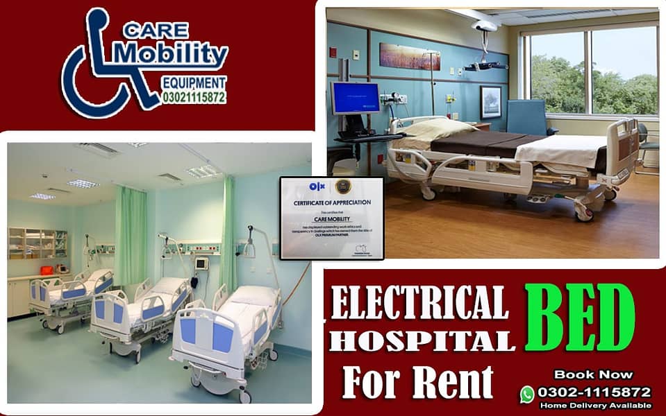 patient bed/hospital bed/medical equipments/ ICU beds on  rent 3