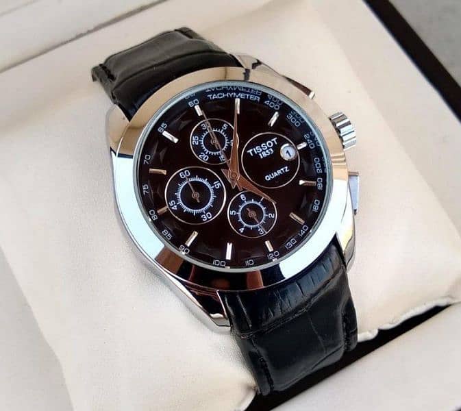 pure leather watch 0