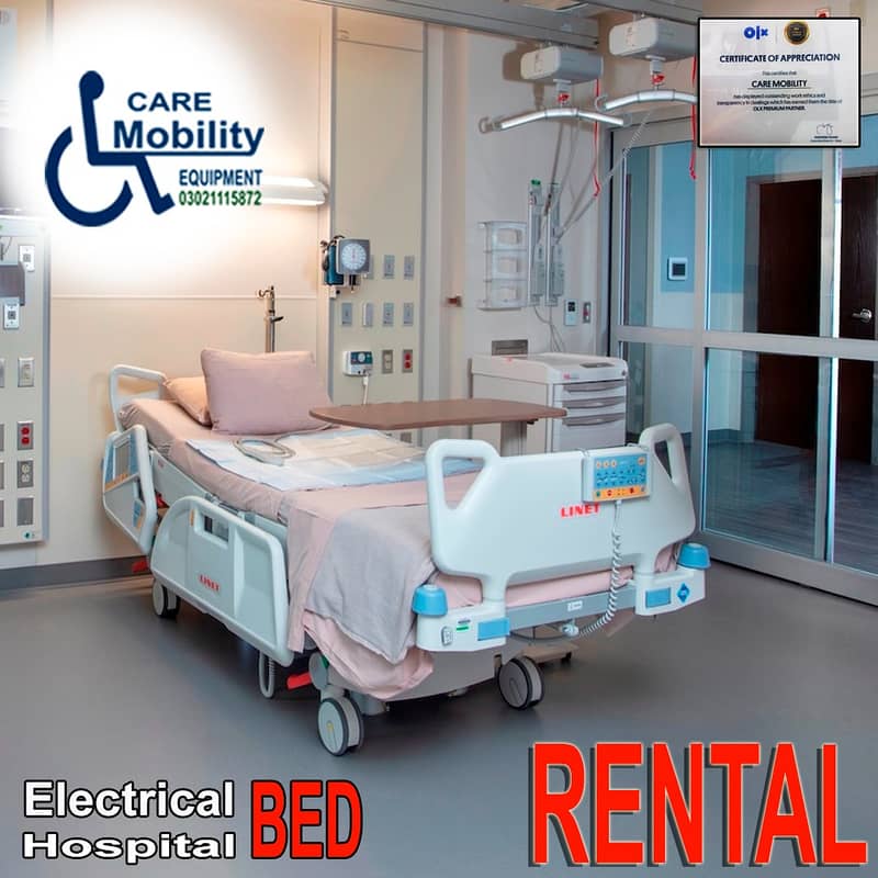 patient bed/hospital bed/medical equipments/ ICU beds on  rent 6