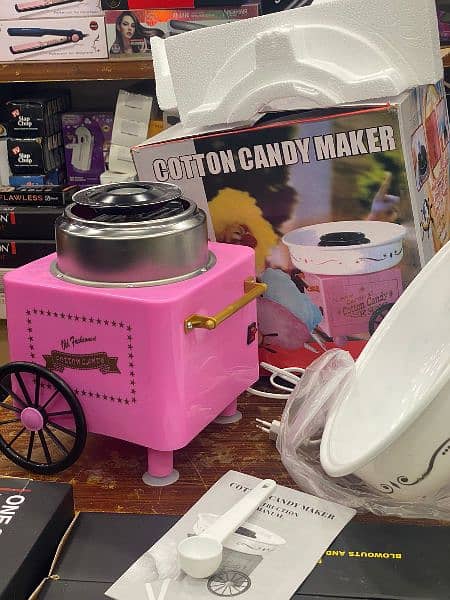 New) Cotton Candy Sugar Floss Cotton Candy Maker Machine - 500 Watts 1