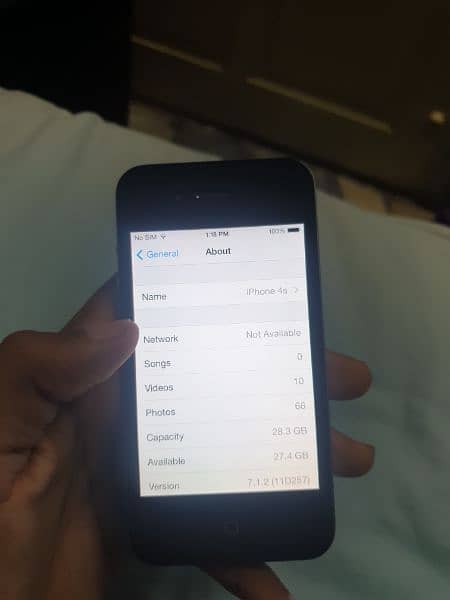 iphone 4s 10 by 10 condition with chargernon non pta approved 7
