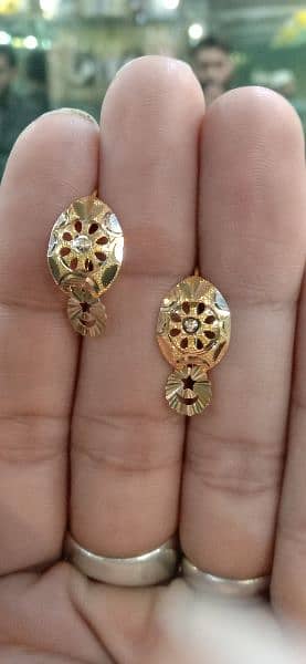 gold earings tops 7