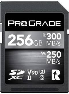 ProGrade Digital SDXC UHS-II V90 300R Geheugenkaart (256GB)