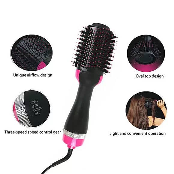 One Step 3 In 1 Hair Dryer And Styler 1
