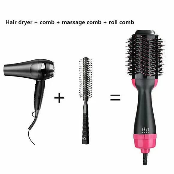 One Step 3 In 1 Hair Dryer And Styler 2