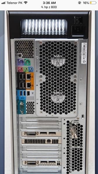 HP z600 Dual intel Orignal 8core 16Cpu Gaming and 3D Designer 7