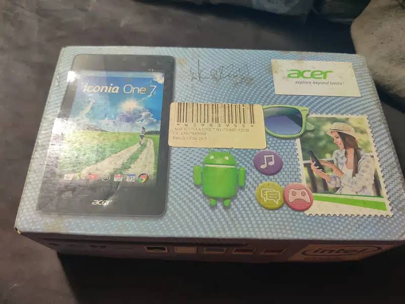 Acer Iconia One 7 Tablet | kids Best Tab everything working 8GB 1GB 13