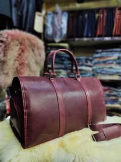 Original Leather Duffel Bags | Best Real Leather shoulder Traveler Bag