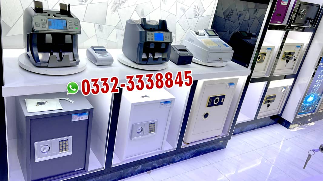 100% fake currency cash value counting register till machine locker 15