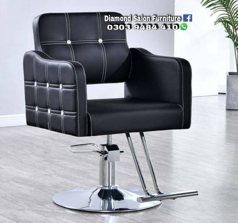 Saloon chair / Barber chair/Cutting chair/Shampoo unit 9