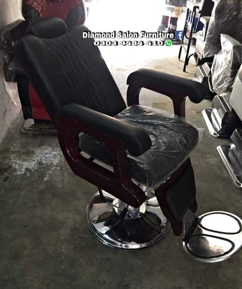 Saloon chair / Barber chair/Cutting chair/Shampoo unit 11