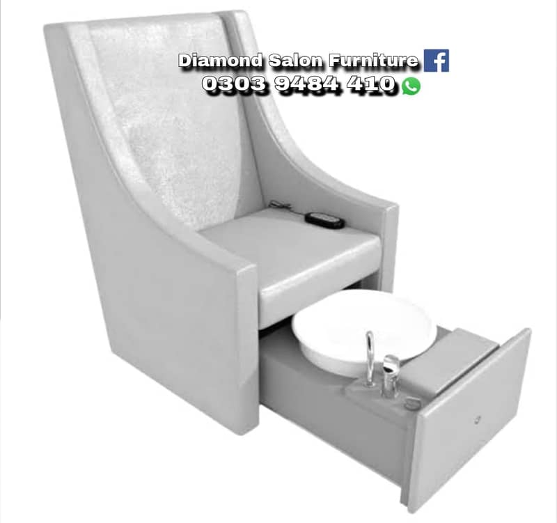 Saloon chair / Barber chair/Cutting chair/Shampoo unit 1