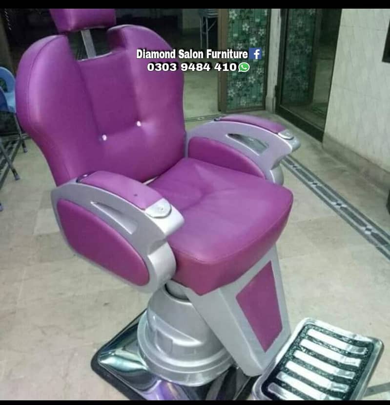 Saloon chair / Barber chair/Cutting chair/Shampoo unit 11