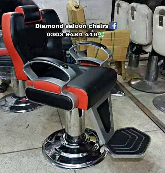 Saloon chair / Barber chair/Cutting chair/Shampoo unit 15