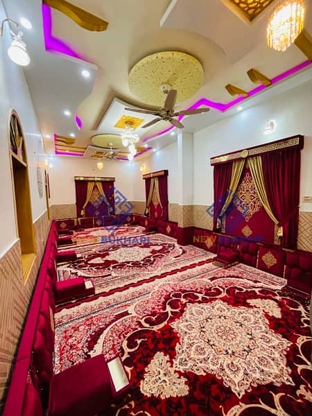 Arabic Majlis | Sofa set | Carpet | Curtains 8