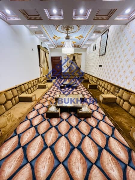 Arabic Majlis | Sofa set | Carpet | Curtains 16