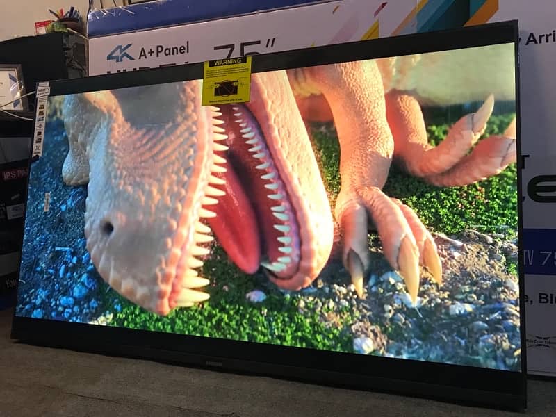 Ramadan Sale Offer 75 inches smart Led Tv new model ultra 4k 3