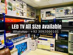 43" inch slim LED TV available new model 2024 big offer