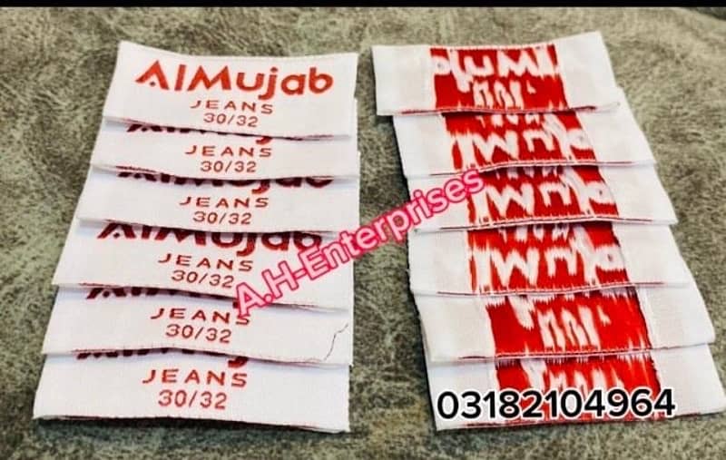Woven High quality labels clothing labels 0