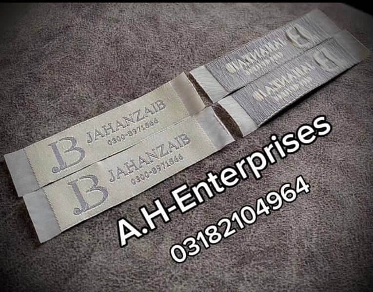 Woven High quality labels clothing labels 6
